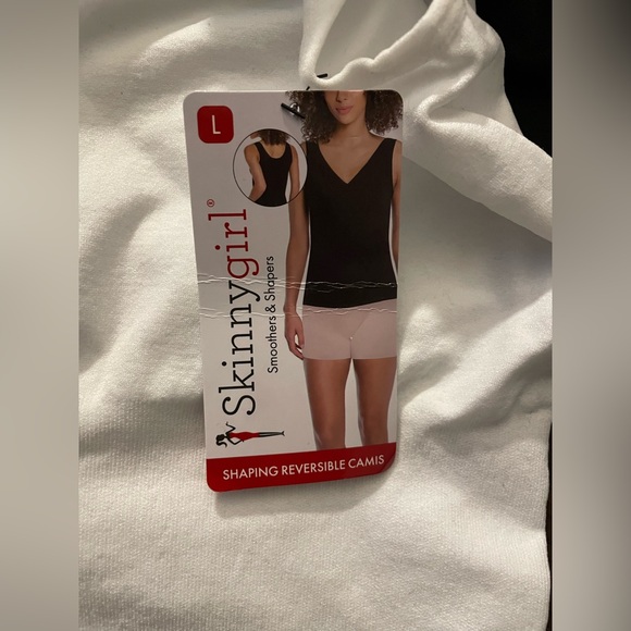 🆕 2PC Skinny Girl Skinnygirl Women's Scoop Neck Seamless Shaping Camisole 2-Pack - Picture 11 of 14